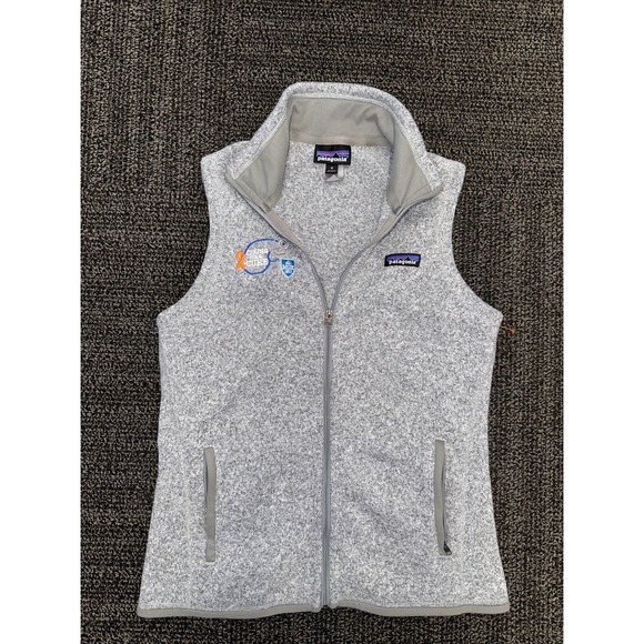 Patagonia Jackets & Blazers - Patagonia Better Sweater Fleece Vest Women's M Sleeveless Full Zip Gray Logo MGH